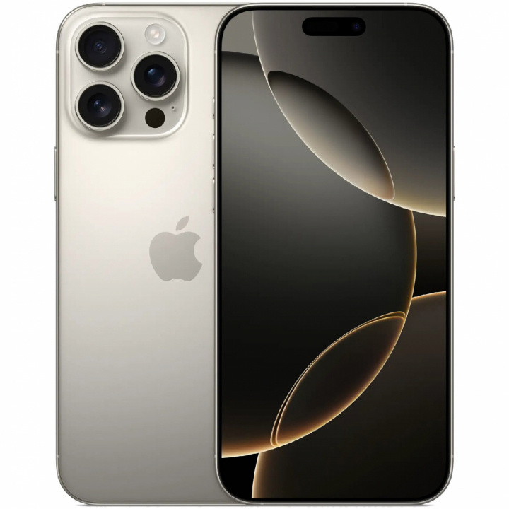 Apple iPhone 16 Pro Max 256GB Natural Titanium, DEMO in the group SMARTPHONE & TABLETS / Mobile phones & smartphones at TP E-commerce Nordic AB (A22916)