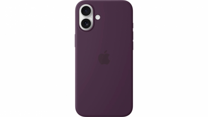 Apple iPhone 16 Plus Silicone Case with MagSafe - Plum in the group SMARTPHONE & TABLETS / Phone cases / Apple / iPhone 16 at TP E-commerce Nordic AB (A22954)
