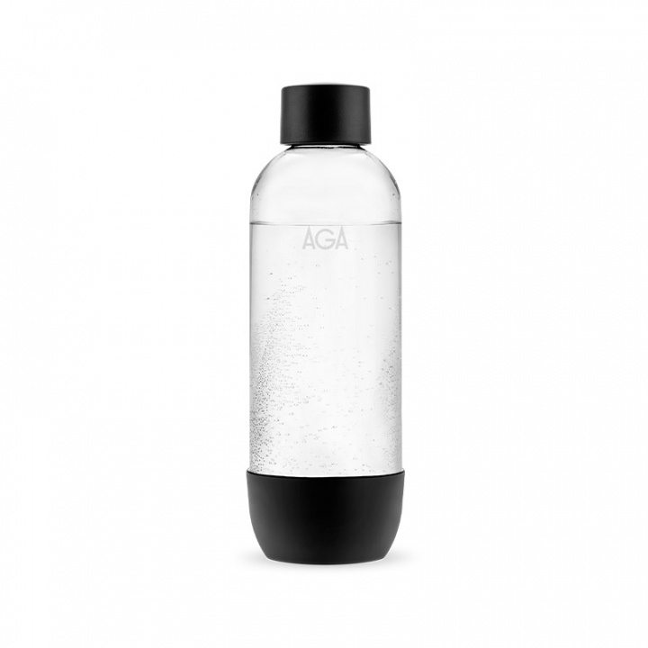 AGA AQVIA PET-flaska, 1L, Svart in the group HOME, HOUSEHOLD & GARDEN / Household appliances / Water & Juice / Carbonation machines / Accessories at TP E-commerce Nordic AB (A22959)