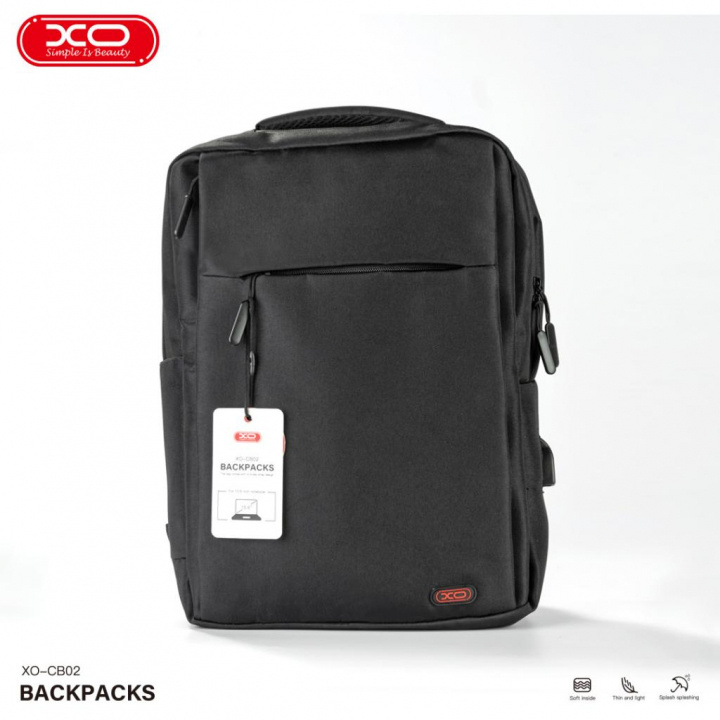  XO Laptop backpack 17” black in the group COMPUTERS & PERIPHERALS / Laptops & accessories / Computer bags / Computer backpack at TP E-commerce Nordic AB (A22972)