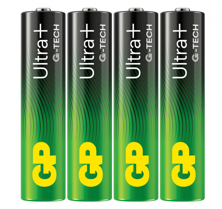 GP Battery Ultra Plus Alkaline AAA/LR03 4-pack in the group HOME ELECTRONICS / Batteries & Chargers / Batteries / AAA at TP E-commerce Nordic AB (A22998)