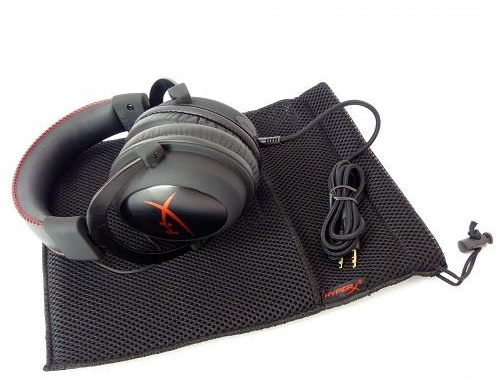 HyperX cloud II carry bag Original - black in the group COMPUTERS & PERIPHERALS / GAMING / Gaming accessories at TP E-commerce Nordic AB (A23039)