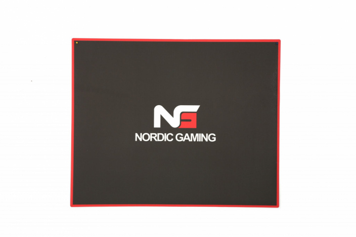 Nordic Gaming Guardian Golvmatta - Svart/röd in the group COMPUTERS & PERIPHERALS / GAMING / Gaming accessories at TP E-commerce Nordic AB (A23058)