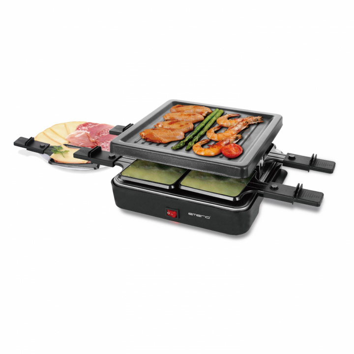 Emerio Raclettegrill RG-120656 in the group HOME, HOUSEHOLD & GARDEN / Household appliances / Toasters & Bread grills / Table grills & Raclette at TP E-commerce Nordic AB (A23171)