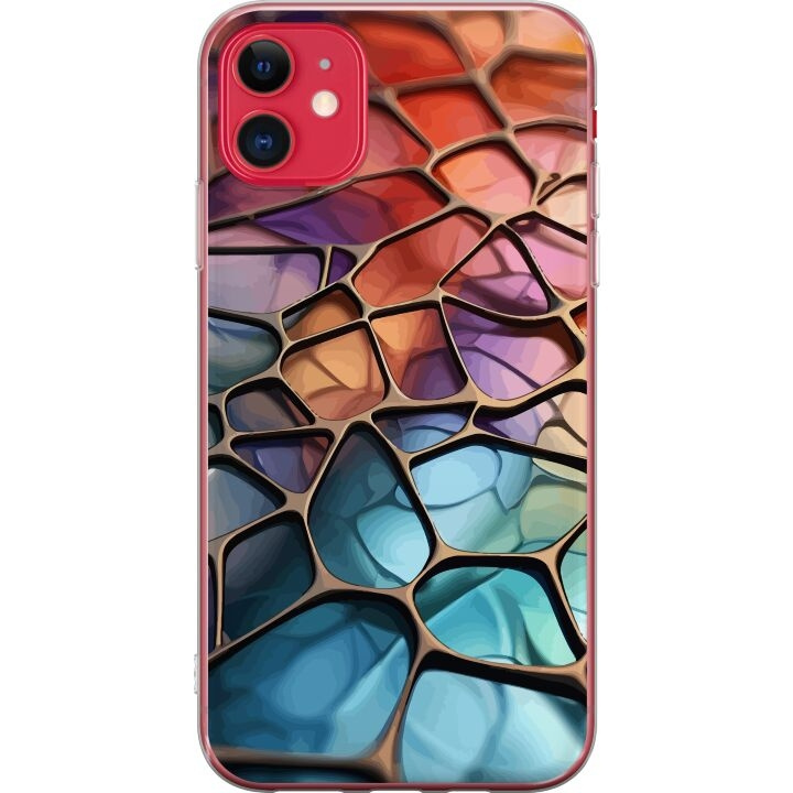Mobile case for Apple iPhone 11 with Metallic pattern design in the group SMARTPHONE & TABLETS / Phone cases / Apple / iPhone 11 / Cases at TP E-commerce Nordic AB (A50037)