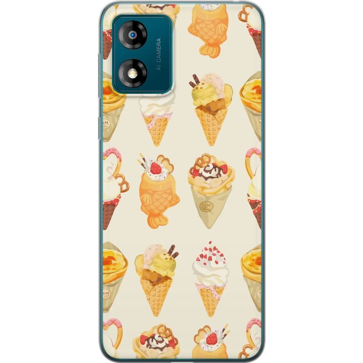 Mobile case for Motorola Moto E13 with Glassy design in the group SMARTPHONE & TABLETS / Phone cases / Motorola at TP E-commerce Nordic AB (A54001)