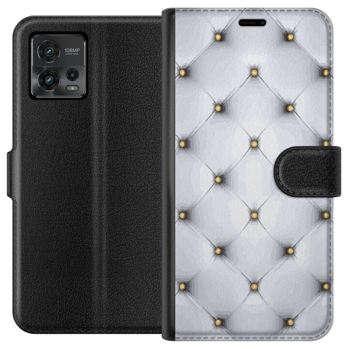 Wallet case for Motorola Moto G72 with Luxurious design in the group SMARTPHONE & TABLETS / Phone cases / Motorola at TP E-commerce Nordic AB (A55327)