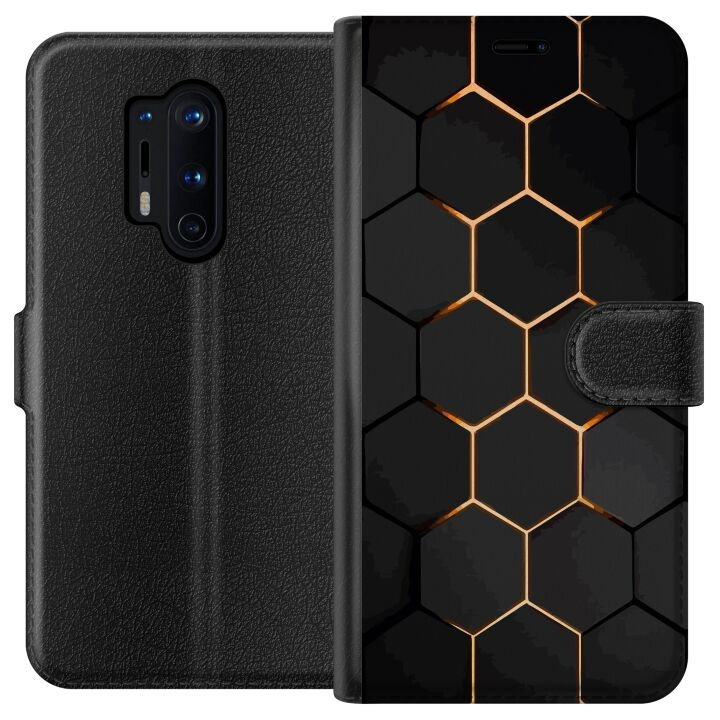 Wallet case for OnePlus 8 Pro with Luxurious Pattern design in the group SMARTPHONE & TABLETS / Phone cases / OnePlus at TP E-commerce Nordic AB (A56877)