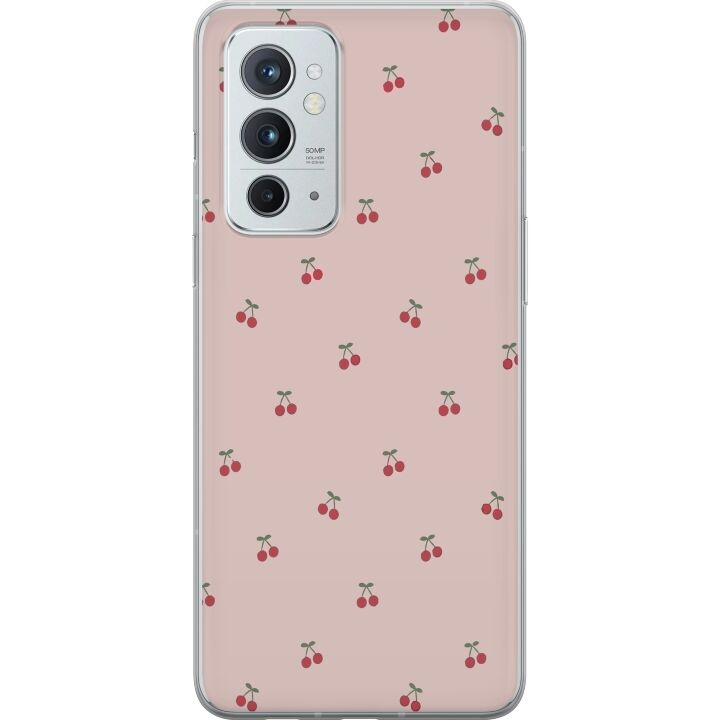 Mobile case for OnePlus 9RT 5G with Cherry design in the group SMARTPHONE & TABLETS / Phone cases / OnePlus at TP E-commerce Nordic AB (A57075)