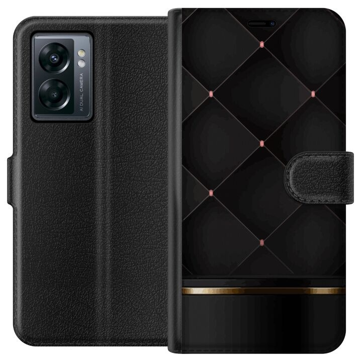 Wallet case for OnePlus Nord N300 with Luxury line design in the group SMARTPHONE & TABLETS / Phone cases / OnePlus at TP E-commerce Nordic AB (A57515)