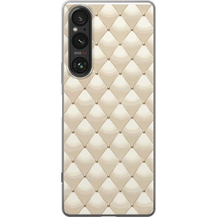 Mobile case for Sony Xperia 1 V with Gold shine design in the group SMARTPHONE & TABLETS / Phone cases / Sony at TP E-commerce Nordic AB (A61333)
