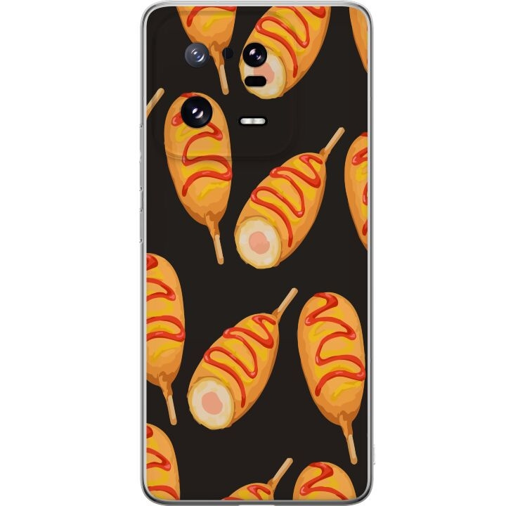 Mobile case for Xiaomi 13 Pro with Chicken drumstick design in the group SMARTPHONE & TABLETS / Phone cases / Xiaomi at TP E-commerce Nordic AB (A64205)