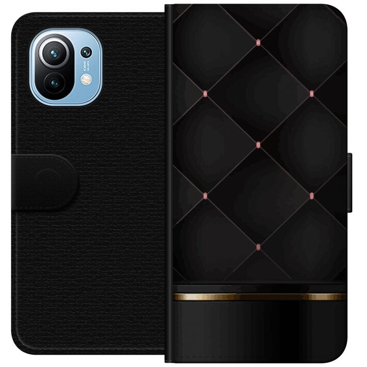 Wallet case for Xiaomi Mi 11 with Luxury line design in the group SMARTPHONE & TABLETS / Phone cases / Xiaomi at TP E-commerce Nordic AB (A64751)