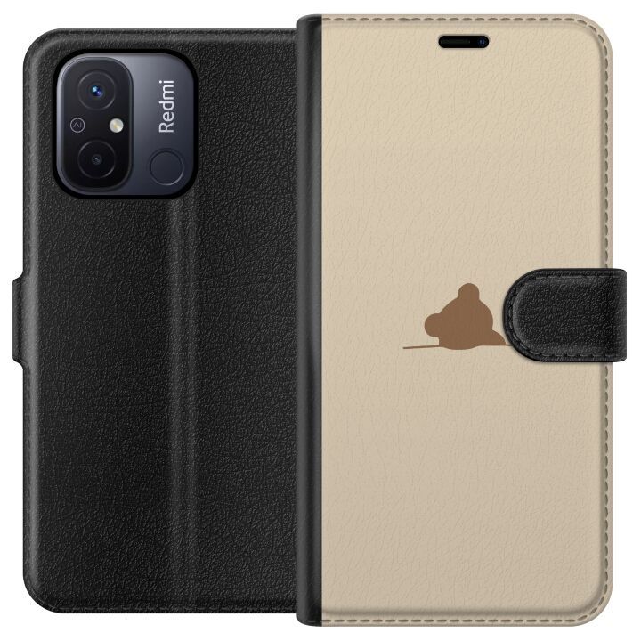 Wallet case for Xiaomi Redmi 12C with Nalle design in the group SMARTPHONE & TABLETS / Phone cases / Xiaomi at TP E-commerce Nordic AB (A65566)