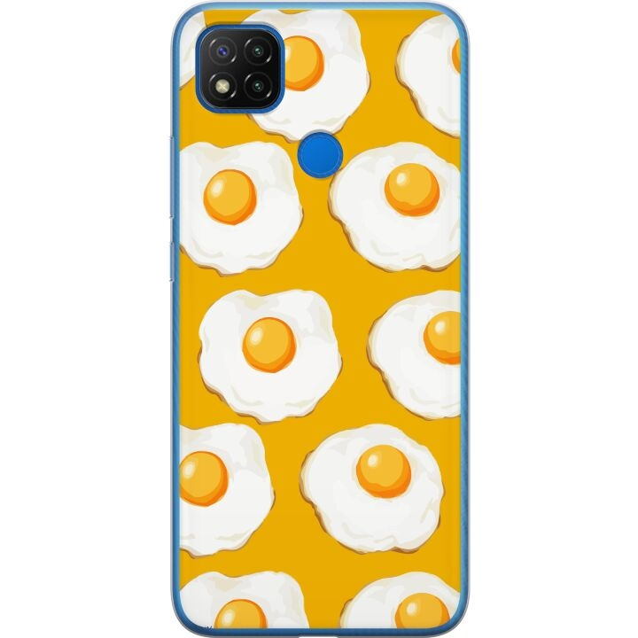 Mobile case for Xiaomi Redmi 9C with Fried egg design in the group SMARTPHONE & TABLETS / Phone cases / Xiaomi at TP E-commerce Nordic AB (A65791)