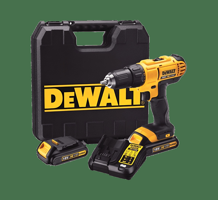 DeWalt DCD771C2 18V XR Drill Driver (2x1.3Ah) in the group HOME, HOUSEHOLD & GARDEN / Tools / Drills at TP E-commerce Nordic AB (A66846)