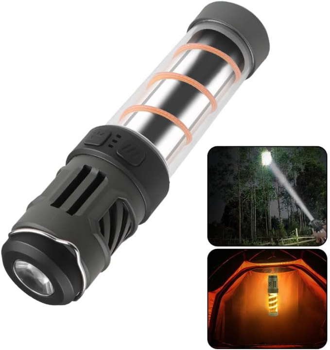 2-i-1 LED Campinglampa med myggavvisare in the group Sport, leisure & Hobby / Outdoor recreation / Camping lamps at TP E-commerce Nordic AB (A70045)
