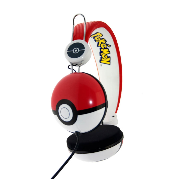 POKEMON Headphone Dome Tween On-Ear 90dB Pokeball in the group HOME ELECTRONICS / Audio & Picture / Headphones & Accessories / Headphones at TP E-commerce Nordic AB (C00091)