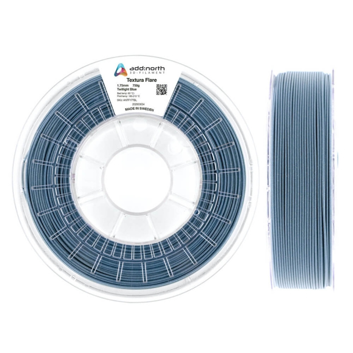 ADDNORTH Textura Flare 750g Twilight Blue in the group COMPUTERS & PERIPHERALS / Printers & Accessories / Printers / 3D printers & Accessories / Tillbehör at TP E-commerce Nordic AB (C00140)
