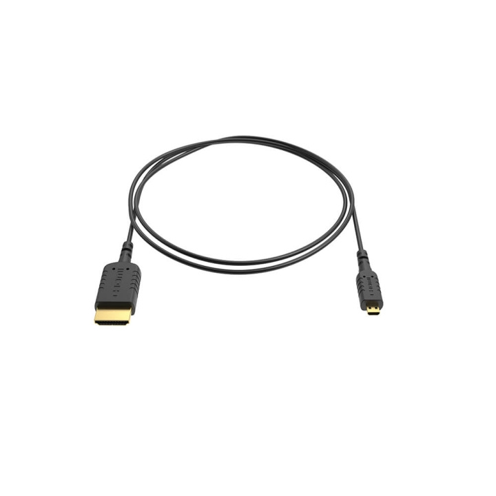 8SINN Cable Micro HDMI-HDMI Extra Tunn 80cm in the group HOME ELECTRONICS / Cables & Adapters / HDMI / Cables at TP E-commerce Nordic AB (C00151)