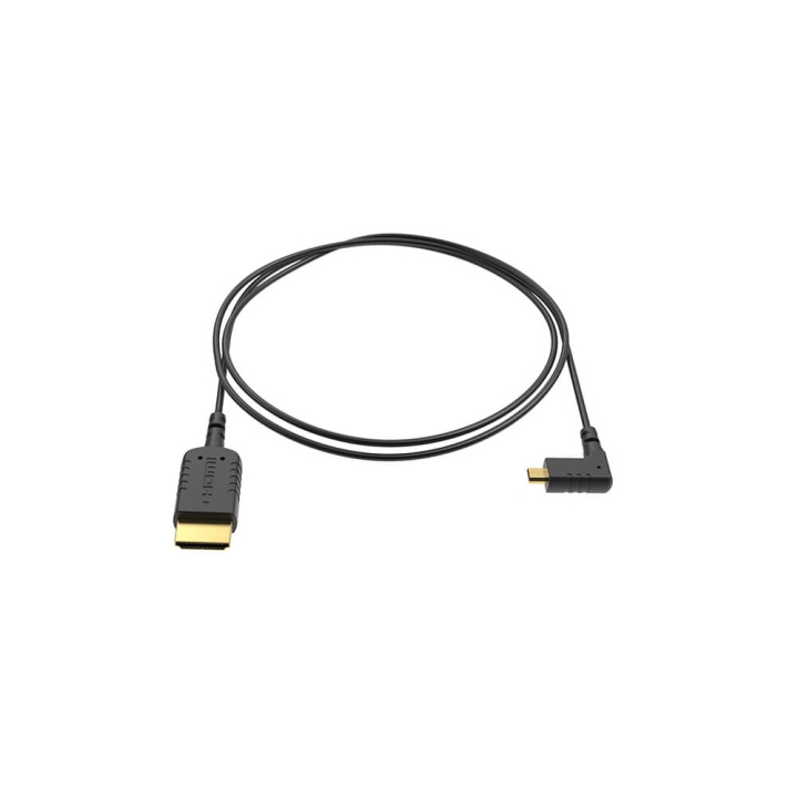 8Sinn Kabel Micro HDMI-HDMI Vinklad Extra Tunn 40cm in the group HOME ELECTRONICS / Cables & Adapters / HDMI / Cables at TP E-commerce Nordic AB (C00154)