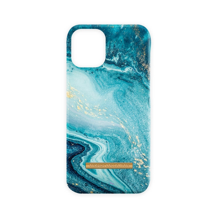 ONSALA Mobile Case Soft Blue Sea Marble iPhone 13 Mini in the group SMARTPHONE & TABLETS / Phone cases / Apple / iPhone 13 Mini / Cases at TP E-commerce Nordic AB (C00161)