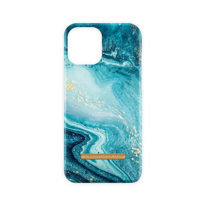 Onsala Mobile Case Soft Blue Sea Marble iPhone 13 Pro in the group SMARTPHONE & TABLETS / Phone cases / Apple / iPhone 13 Pro / Cases at TP E-commerce Nordic AB (C00166)