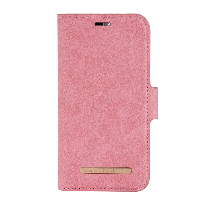 Onsala Mobile Wallet Dusty Pink - iPhone 13 Mini in the group SMARTPHONE & TABLETS / Phone cases / Apple / iPhone 13 Mini / Wallet Case at TP E-commerce Nordic AB (C00169)