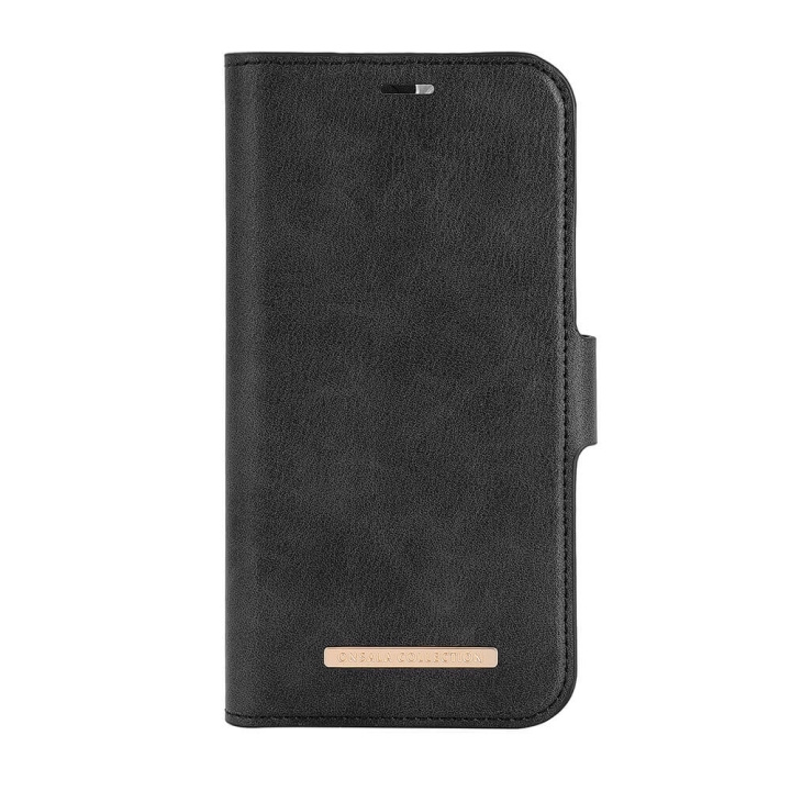 ONSALA Mobile Wallet Midnight Black - iPhone 13 in the group SMARTPHONE & TABLETS / Phone cases / Apple / iPhone 13 / Wallet Case at TP E-commerce Nordic AB (C00173)