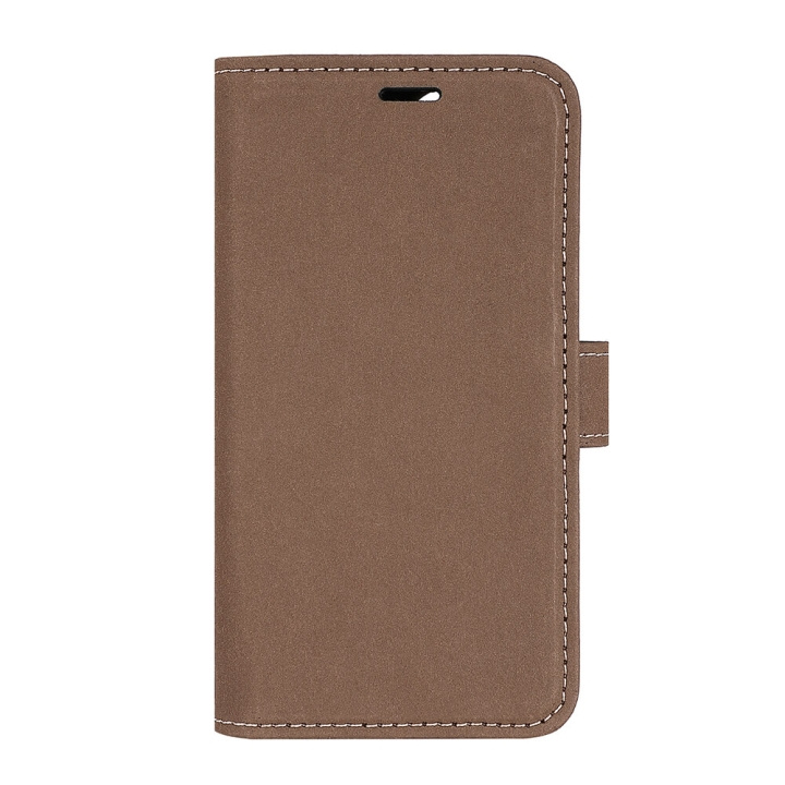Onsala ECO Mobile Case Brown iPhone 13 Mini in the group SMARTPHONE & TABLETS / Phone cases / Apple / iPhone 13 Mini / Wallet Case at TP E-commerce Nordic AB (C00191)