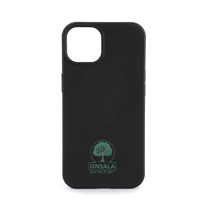 ONSALA ECO Mobile Cover Black iPhone 13 in the group SMARTPHONE & TABLETS / Phone cases / Apple / iPhone 13 / Cases at TP E-commerce Nordic AB (C00198)