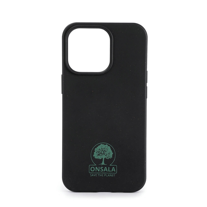 Onsala ECO Mobilskal Svart iPhone 13 Pro in the group SMARTPHONE & TABLETS / Phone cases / Apple / iPhone 13 Pro / Cases at TP E-commerce Nordic AB (C00203)