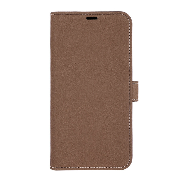 Onsala ECO Mobil Case Brown iPhone 13 Pro Max in the group SMARTPHONE & TABLETS / Phone cases / Apple / iPhone 13 Pro Max / Wallet Case at TP E-commerce Nordic AB (C00206)