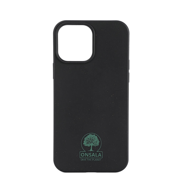 Onsala ECO Mobile Cover Black iPhone 13 Pro Max in the group SMARTPHONE & TABLETS / Phone cases / Apple / iPhone 13 Pro Max / Cases at TP E-commerce Nordic AB (C00208)