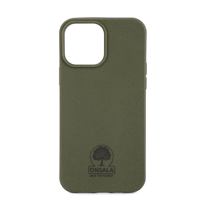 ONSALA ECO Mobile Cover Green iPhone 13 Pro Max in the group SMARTPHONE & TABLETS / Phone cases / Apple / iPhone 13 Pro Max / Cases at TP E-commerce Nordic AB (C00209)