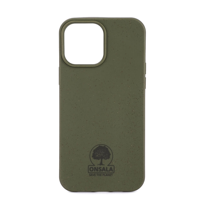 Onsala ECO Mobile Cover Green iPhone 13 Pro Max in the group SMARTPHONE & TABLETS / Phone cases / Apple / iPhone 13 Pro Max / Cases at TP E-commerce Nordic AB (C00209)