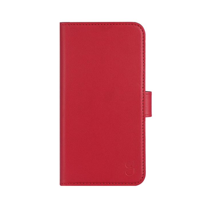 GEAR Wallet Case Red - iPhone 13 Pro Max in the group SMARTPHONE & TABLETS / Phone cases / Apple / iPhone 13 Pro Max / Wallet Case at TP E-commerce Nordic AB (C00216)