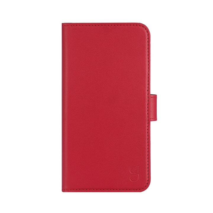 Gear Wallet Case Red - iPhone 13 Pro Max in the group SMARTPHONE & TABLETS / Phone cases / Apple / iPhone 13 Pro Max / Wallet Case at TP E-commerce Nordic AB (C00216)