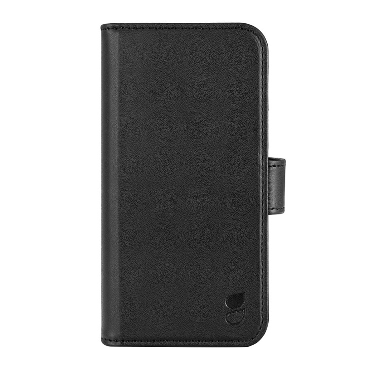 GEAR Wallet Case Black - iPhone 13 in the group SMARTPHONE & TABLETS / Phone cases / Apple / iPhone 13 / Wallet Case at TP E-commerce Nordic AB (C00223)