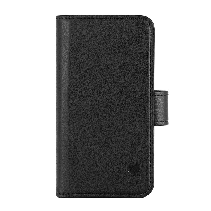 Gear Wallet Case Black - iPhone 13 Mini in the group SMARTPHONE & TABLETS / Phone cases / Apple / iPhone 13 Mini / Wallet Case at TP E-commerce Nordic AB (C00228)