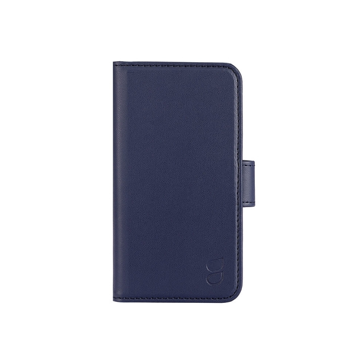 Gear Wallet Case 2 Card Slots Blue - iPhone 13 Mini in the group SMARTPHONE & TABLETS / Phone cases / Apple / iPhone 13 Mini / Wallet Case at TP E-commerce Nordic AB (C00230)