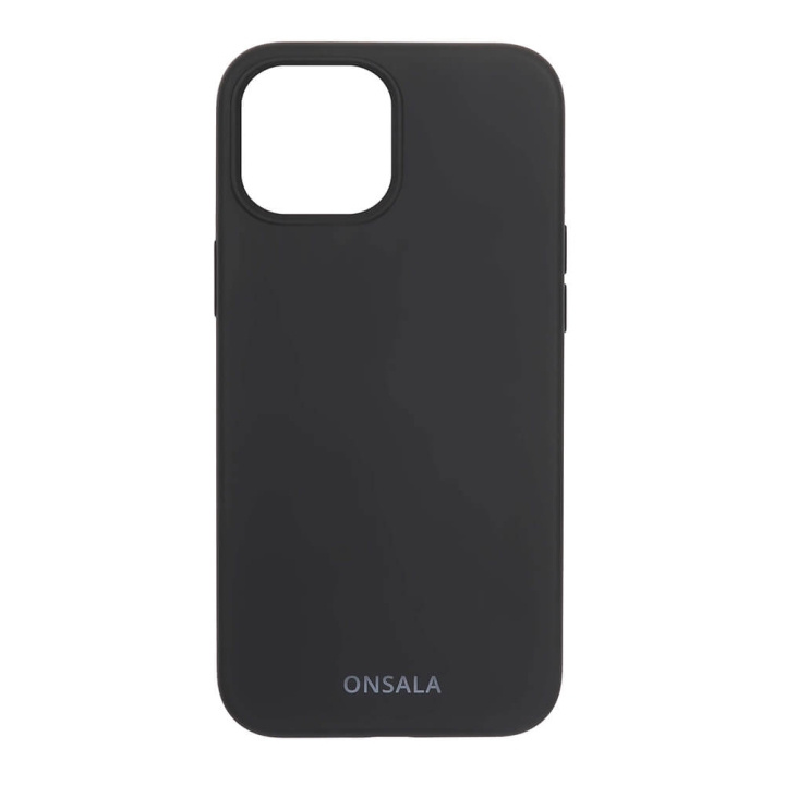 Onsala Phone Case Silicone Black - iPhone 13 Mini in the group SMARTPHONE & TABLETS / Phone cases / Apple / iPhone 13 Mini / Cases at TP E-commerce Nordic AB (C00233)