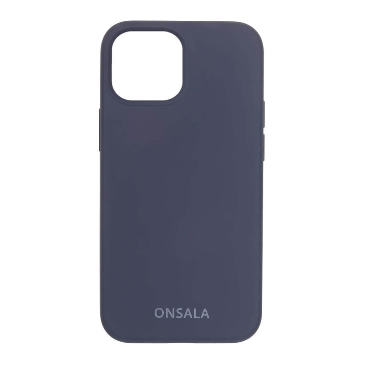 ONSALA Phone Case Silicone Cobalt Blue - iPhone 13 Mini in the group SMARTPHONE & TABLETS / Phone cases / Apple / iPhone 13 / Cases at TP E-commerce Nordic AB (C00234)