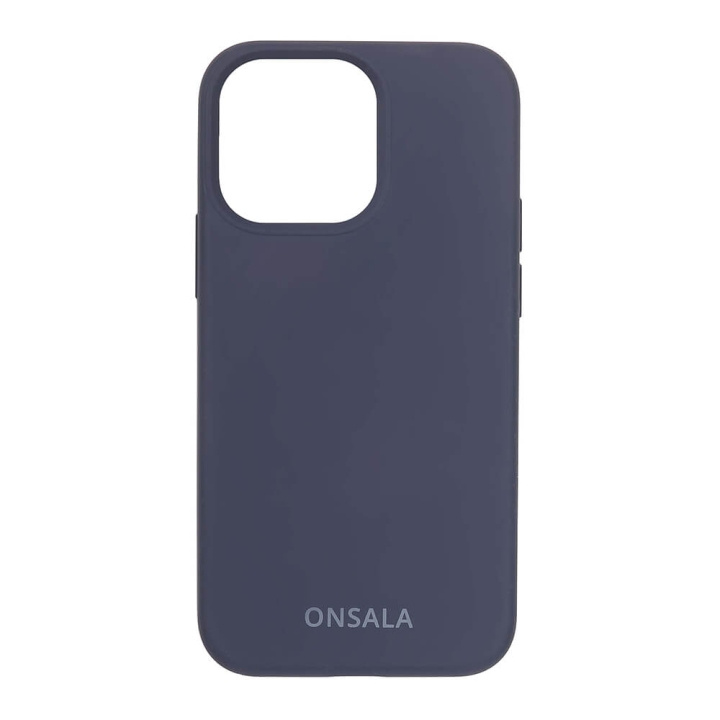 Onsala Mobilskal Silikon Cobalt Blue iPhone 13 Pro in the group SMARTPHONE & TABLETS / Phone cases / Apple / iPhone 13 Pro / Cases at TP E-commerce Nordic AB (C00242)