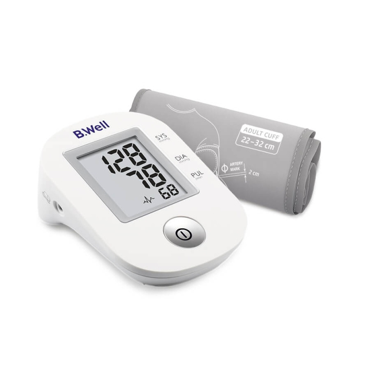 B.WELL Blodtrycksmätare Pro-33 M Manschett, Ett Mem in the group BEAUTY & HEALTH / Health care / Blood pressure monitors at TP E-commerce Nordic AB (C00247)