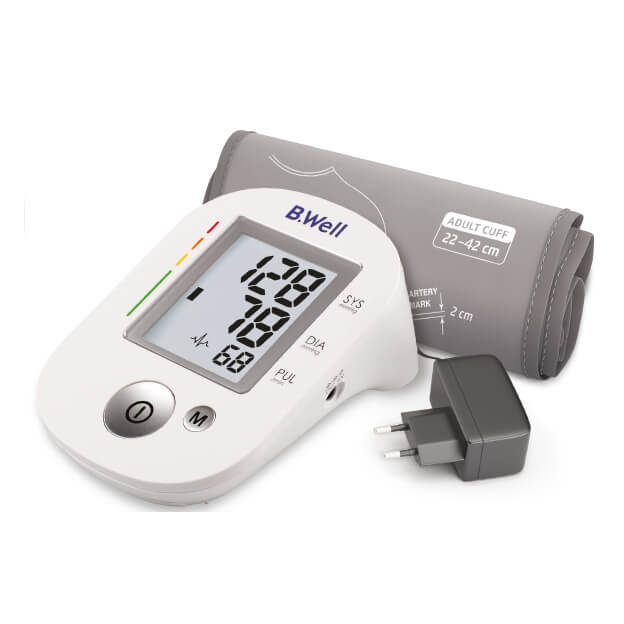 B.WELL Blodtrycksmätare Pro-35 M-L Manschett Adapter, 30 Mem in the group BEAUTY & HEALTH / Health care / Blood pressure monitors at TP E-commerce Nordic AB (C00248)