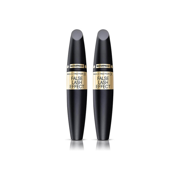 2-pack Max Factor False Lash Effect Mascara Waterproof Black 13,1ml in the group BEAUTY & HEALTH / Makeup / Eyes & Eyebrows / Mascara at TP E-commerce Nordic AB (C00273)