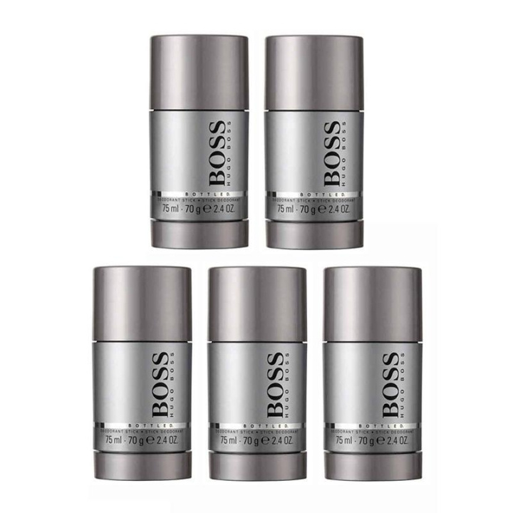 5-pack Hugo Boss Bottled Deostick 75ml in the group BEAUTY & HEALTH / Fragrance & Perfume / Deodorants / Deodorant for women at TP E-commerce Nordic AB (C00470)