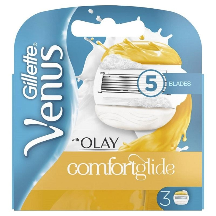 Gillette Venus Olay Comfort Glide Blades 3-pack in the group BEAUTY & HEALTH / Hair & Styling / Shaving & Trimming / Razors & Accessories at TP E-commerce Nordic AB (C00491)