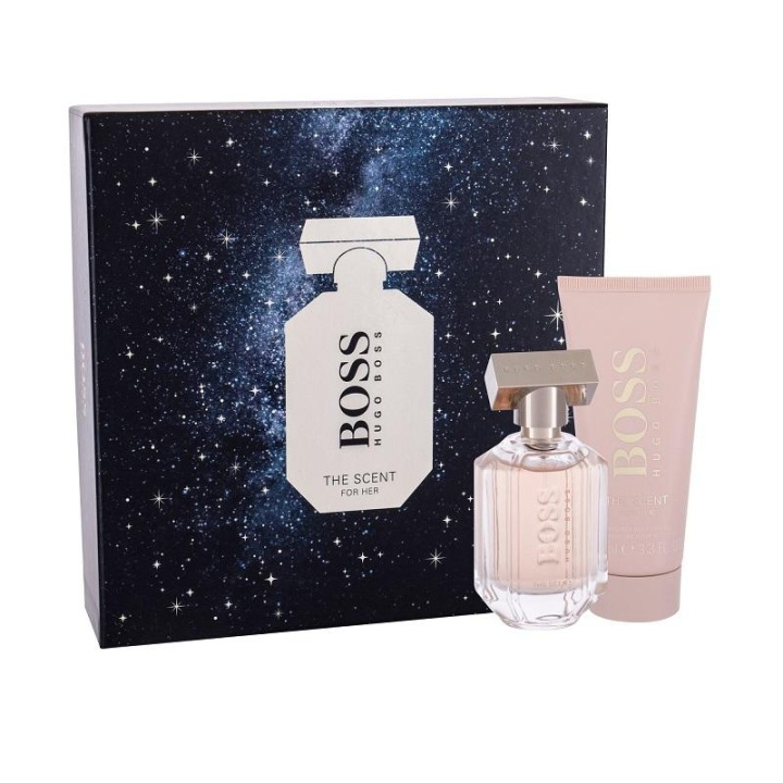 Giftset Hugo Boss The Scent for Her Edp 50ml + Body Lotion 100ml in the group BEAUTY & HEALTH / Gift sets / Gift sets for her at TP E-commerce Nordic AB (C00497)
